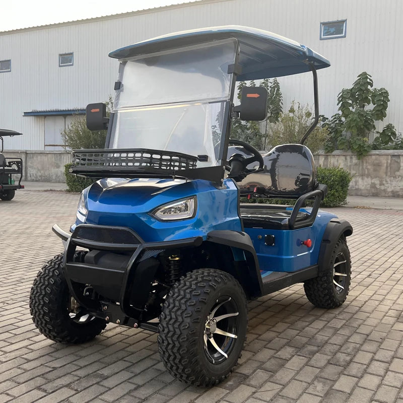 4WD Customized Color Street Legal 2 4 6 8 Passenger 48/60/72V 4000/5000/7000W CE Electric UTV Golf Cart For Sale