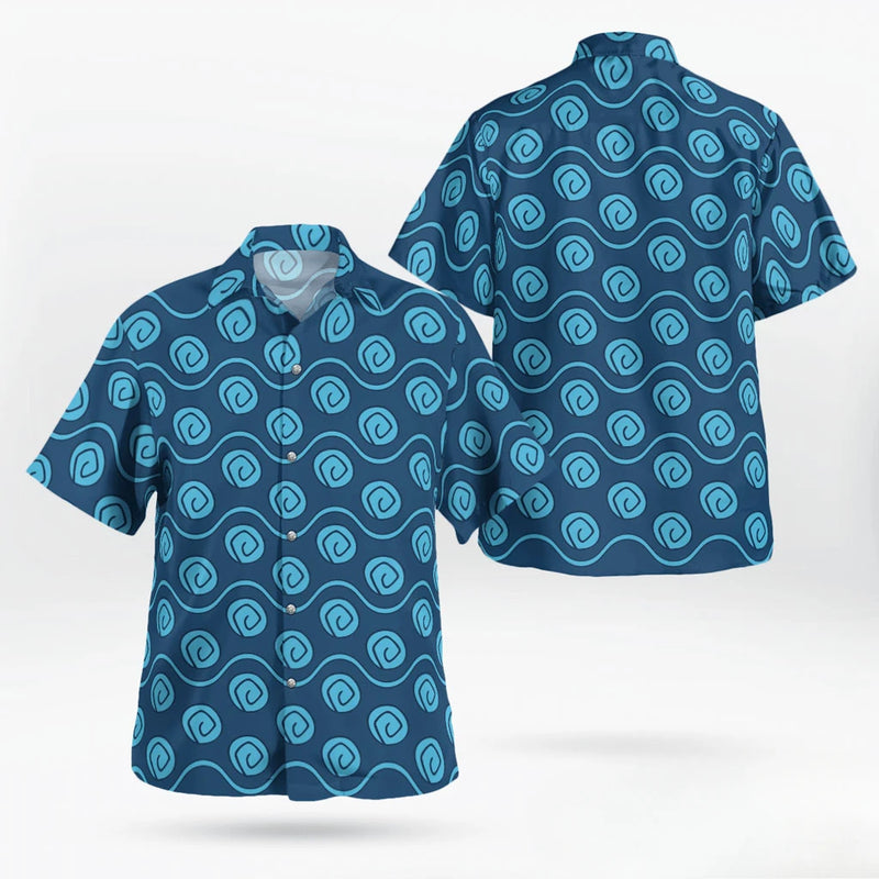 One Piece Luffy Dressrosa Shirt Sunflower - Hawaiian | SAMAG