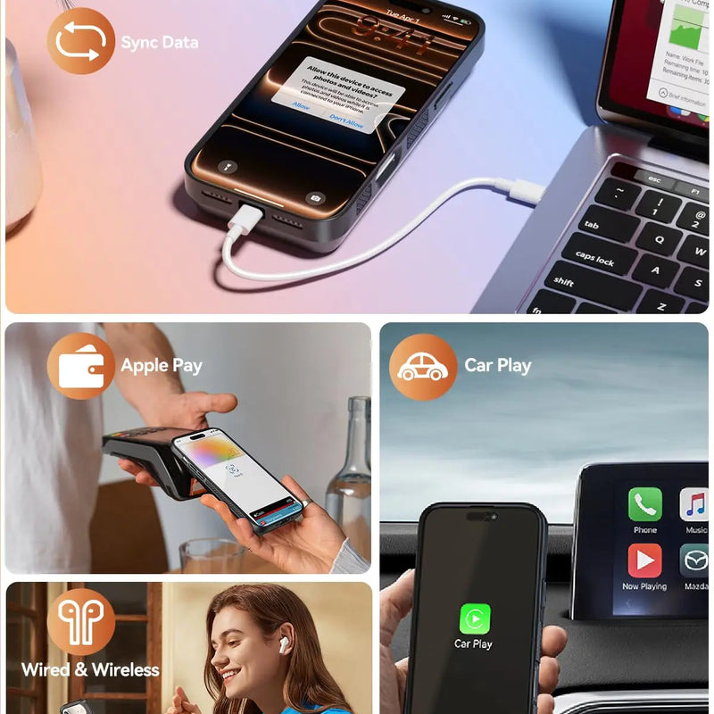 NEWDERY 9300mAh Battery Case for iPhone 17 Pro Max 17Pro 17 Air Wireless Charging Case Battery Pack Portable Power Bank Cover