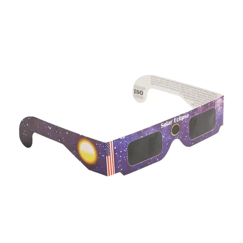 5/20pcs Paper Solar Eclipse Glasses Anti-uv Viewing Glasses Safe Shades Observation Solar Glasses Protect Eyes Random Color