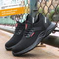 Safety Shoes Work Sneakers Steel Toe Men Women Anti Smash Puncture Proof Work Boots Indestructible Safety Shoes Light Breathable
