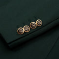 DAROuomo 2026 Men's Slim Fit Formal Business Suit 2Pcs Set - DR8211 (Jacket + Pants) for Work Wear