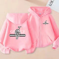 The Children's Zip - up Hooded Sweatshirt Jacke - View 18 | SAMAG