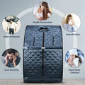 Portable 3L Steam Sauna Tent - Full Body Detox & Relaxation with Powerful Steam Generator, Foldable Home Spa for Weight Loss & P