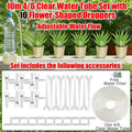 4/7mm Micro Drip Irrigation Kit 2-20m Adjustable Automatic Watering System for Garden Greenhouse Flower Beds Potted Plants