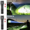 Mini Portable Rechargeable LED Flashlight XP-G Q5 Zoomable Torch Lantern with 3 Lighting Modes for Camping