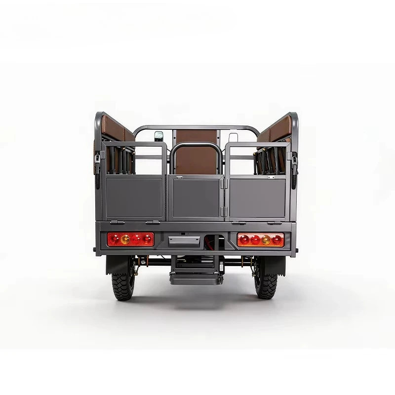 Factory Adult Open Body Electric Trike Dual Use Electric Tricycle 3 Wheeler for Passenger and Cargo Transport