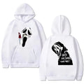 2025 New in gothic Double Sided printed  streetwear Men women VI Ghostface Graphic Hoodie Unisex Fleece Long sleeve Sweatshirts