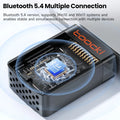 Toocki TB08 AX900 USB WiFi 6 Bluetooth 5.4 Adapter 2 in 1 Dual Band 2.4G/5GHz High - Speed Drive Free Mini - Visuel 3 | SAMAG