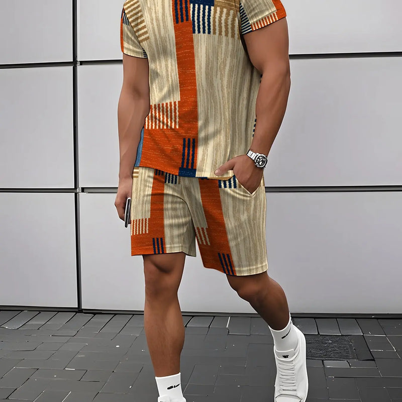 Men's Matching Sets Plus Size Menswear Tracksuit Clothing | SAMAG