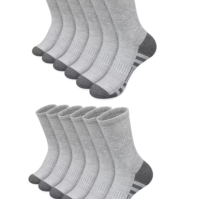 5Pairs Men's Outdoor Gym Socks Comfortable Soft | SAMAG