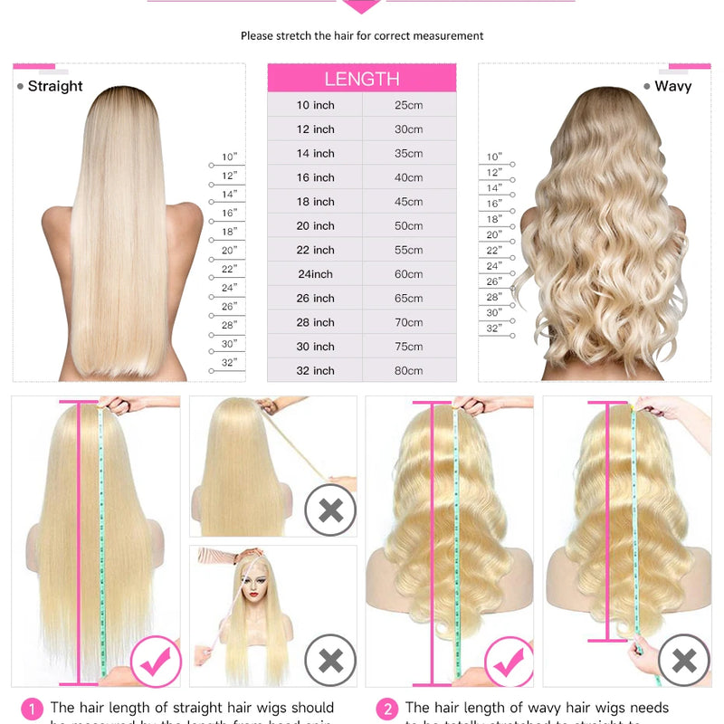 360 Lace Frontal Wig 613 Blonde 13x4 13x6 Body Wave Lace Front Wig Preplucked Brazilian Lace Front Human Hair Wigs 30 32 38 Inch