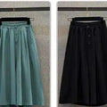 Summer Loose Fit plus Size Women's Pants Thin Seven-Foot-Length High Waist Trousers Cover Hip Korean Sle Casual Faion