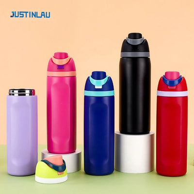 JUSTINLAU Spot Goods 19/24/32oz Thermos Cup Fruit Mug | SAMAG