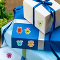 100-500pcs Laser Monster Halloween Stickers Party Halloween Gift Wrapping Label Scrapbook Cartoon Stationery Stickers