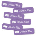 132 Personalized Name Stickers for Kids, Custom Waterproof Name Labels for Bottles, Lunch Boxes, School Supplies