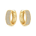Orstarry S925 Sterling Silver 18k Gold Modern Square Earrings Hoop Earrings For Women Jewelry Original Trendy Anniversary Gifts
