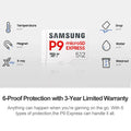SAMSUNG Micro SD Express Card P9 for Nintendo Switch 2 Accessories 256GB 512GB Transfer Speed up to 800MB/s Game Memory microSD