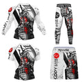 Cody Lundin Durability MMA BJJ Rash Guard Tight Exercise | SAMAG