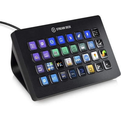Stream Deck XL - Advanced Studio Controller, 32 macro | SAMAG