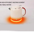 1.0L Anti-Scald Electric Kettle, Seamless Electric Kettle, 304 Stainless Steel Household Fast Boiling Kettle for Coffee Brewing