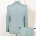 ST Cassy Summer Thin Version Men's Suit Green Slim Fit Formal Business Office Men's Suits（jacket+Vest+Pants）
