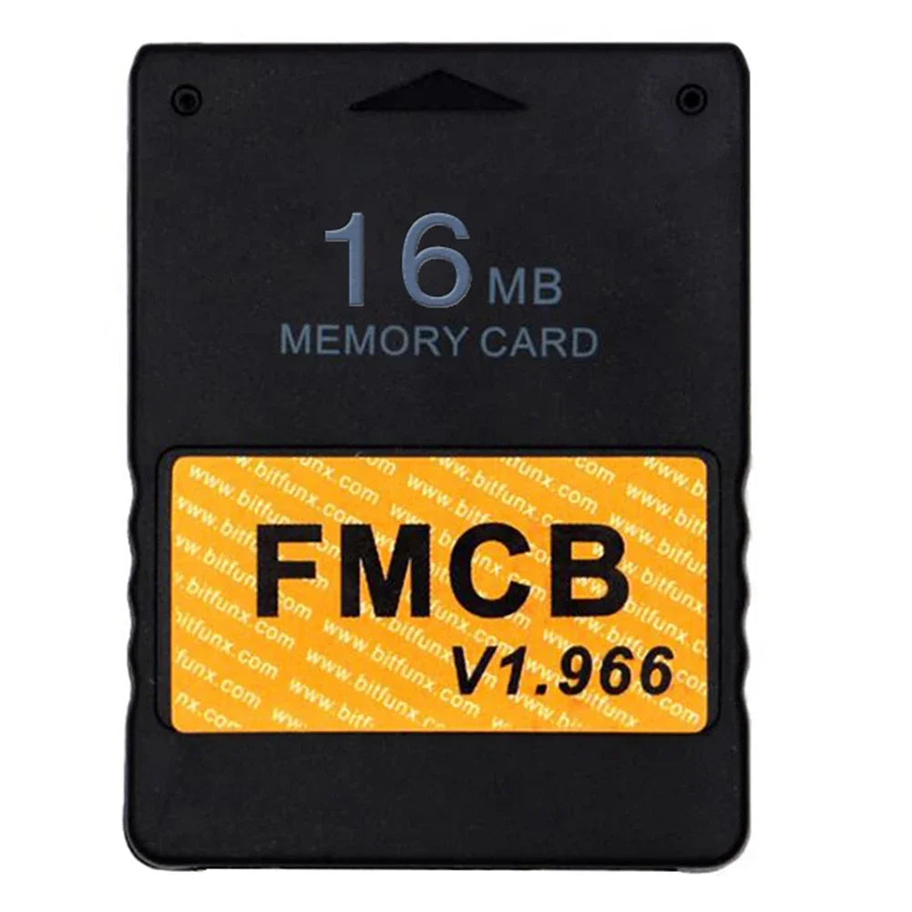 2025 Free McBoot v1.966 Memory Card Compatible With All PS2 Consoles for Sony PS2 FMCB Game Saver 8MB/16MB/64MB Memory Card