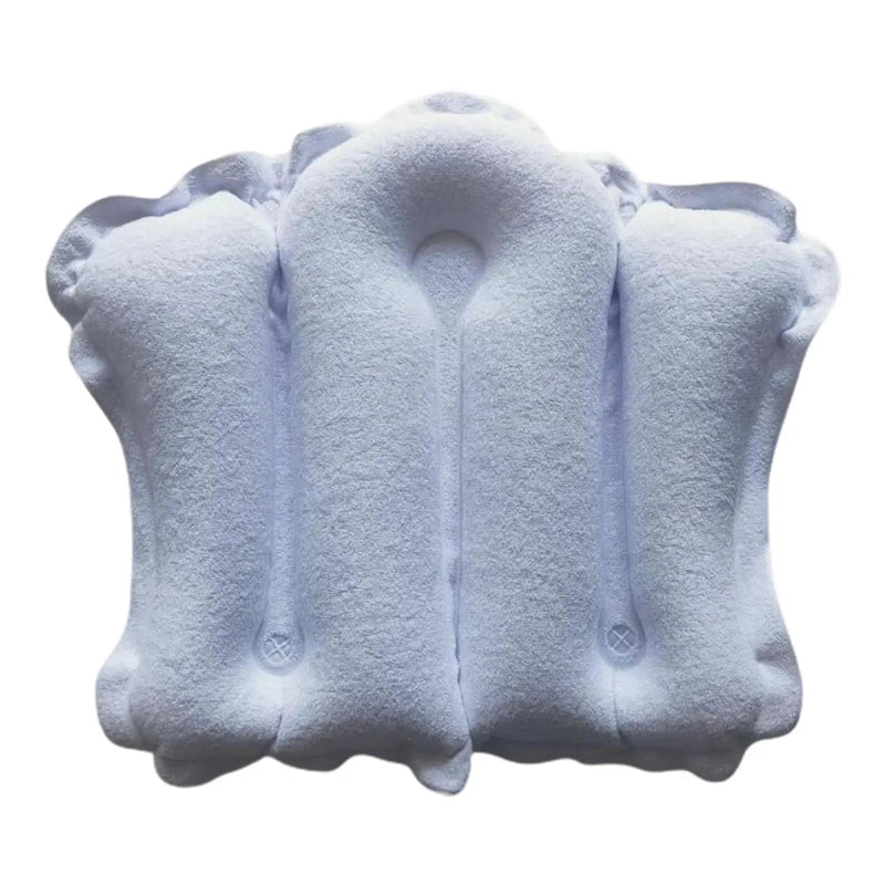 Inflatable Bath Pillow Waterproof Neck Support Tub Pillow SPA Bathtub Head Rest for Tub Bath Pool Neck and Shoulders Aid SPA