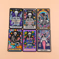 Skeleton Tarot Iron On Patch Clothes Patch For Clothing ADHD Embroidered Patch Garment Apparel Accessories Sewing Stickers