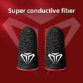 Gaming finger covers, gaming finger covers, touch screens, breathable and sweatproof mobile game finger covers.
