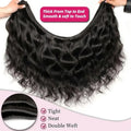 42 Inch Body Wave Human Hair Bundles Natural Black Brazilian Virgin Hair Weave 12A Unprocessed Real Human Hair Extensions Full T