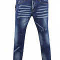 6060 Four Seasons New Men's Washed Ripped Patch Old | SAMAG
