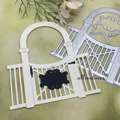 Garden door decoration Metal Cutting Dies Stencils Cut | SAMAG