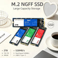 M2 Portable External SSD High Speed Fast Transfer Quiet Operation Large Capacity Mobile Storage USB3.2 For PC Laptop Desktop