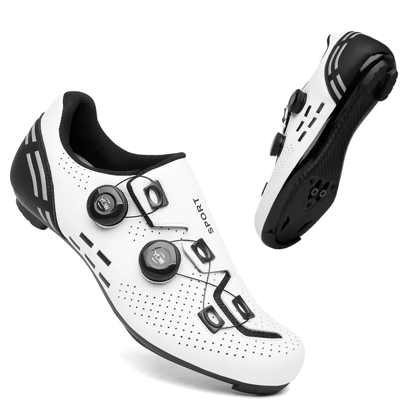 High - Quality Cycling Shoes Men's SPD Self - Locking Racing - View 4 | SAMAG