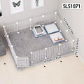 Dog Pen Indoor Fence Small Medium Dog Teddy Home Isolation Door Fence Pet Guardrail Cat Cage Rabbit Cage