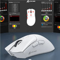 Attack Shark R1 Wireless Gaming Mouse PAW3311 Sensor 18000 DPI 1000Hz Polling Rate Tri Mode Bluetooth Lightweight for PC Laptop