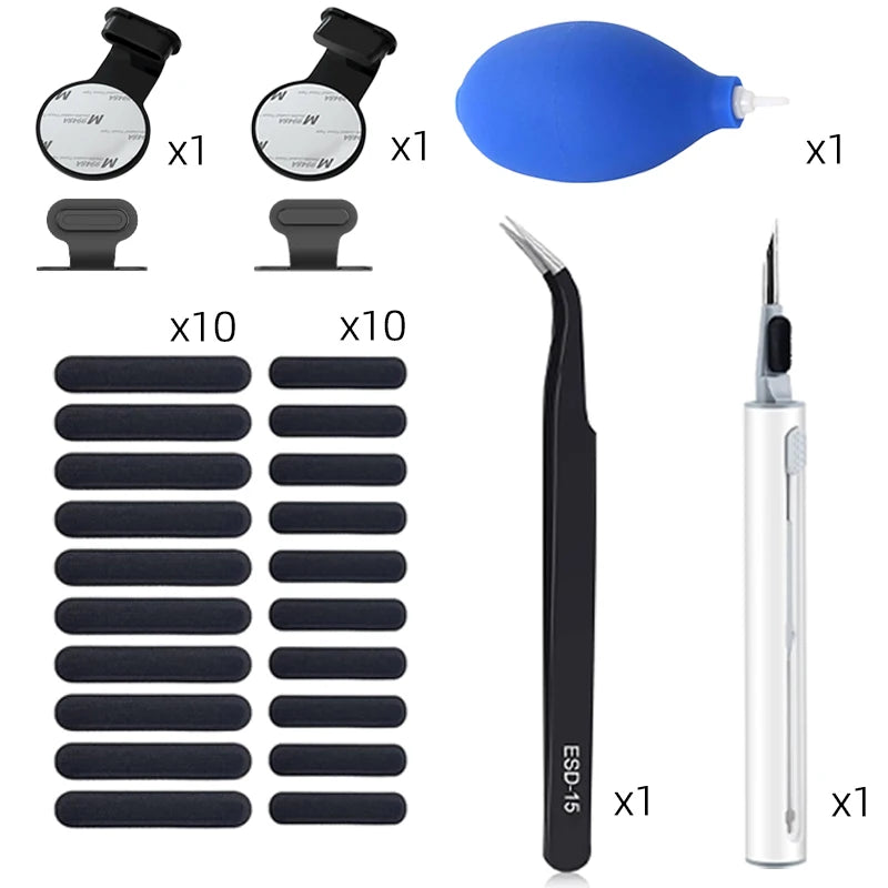 KUTOU Dust Plug Type C Mobile Phone Cleaning Kit for iPhone Samsung Huwei Phones Dustproof Cleaning Brush Set iphone Cleaner
