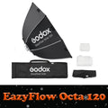 Godox EazyFlow Octa 60/90/120/150 Foldable Softbox Quick Release Portable Lighting Diffuser for Photography Studio