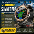 2026 Military Satellite Offline Map GPS Smart Watch Men 1.43''AMOLED Bluetooth Call Compass 5ATM Waterproof 170+Sport Smartwatch
