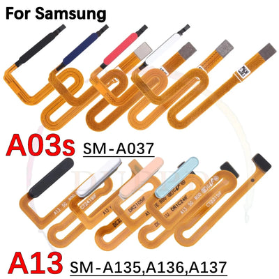 New For Samsung A13 A135 A136 A137 A03s A037 Home Button | SAMAG