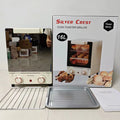 12L Mini Vertical Electric Oven with Three Layers Cutebaking Position Multifunctional Explosion-Proof Safe for Home Use