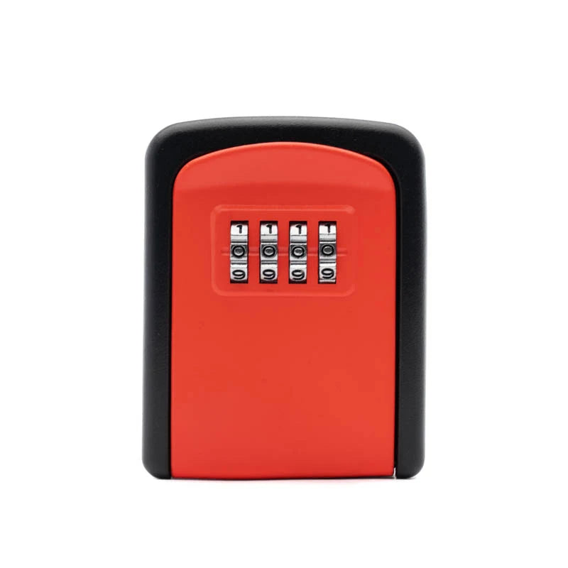 Key Lock Box Wall Mounted Stainless Steel Safe Weatherproof 4 Combination Storage for Indoor and Outdoor - View 12 | SAMAG