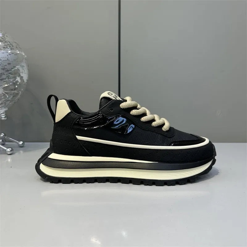 Men's Casual Shoes Fashion Sneakers Low Top Lace Up Lightweight Comfortable Breathable Walking Shoes For Daily Wear