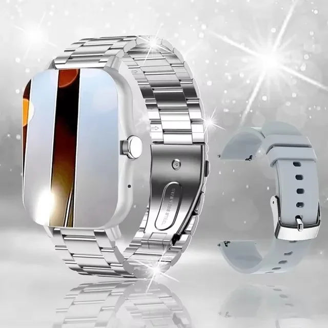 New 1.83'' Waterproof Smart Watch Message Answer Call Sleep Monitoring Sports Pedometer Information Alerts For iPhone Android