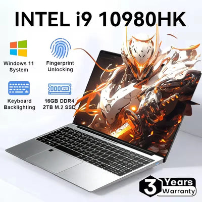 Intel Core i9 10980HK Notebook Windows 11 Pro 15.6 inch | SAMAG