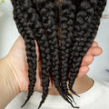 14Inch Synthetic Full Lace Braided Wigs Cornrow Braids with Baby Hair Lace Frontal Handmade Twisted Braids Wigs for Black Women