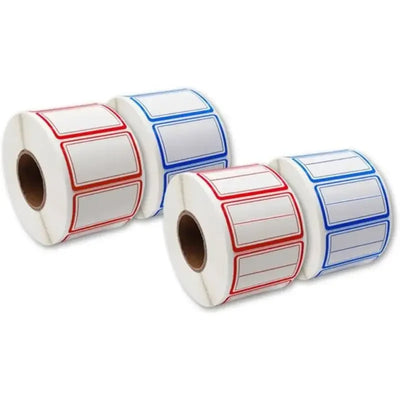 Name Tag Stickers Plain Labels Adhesive Badge for School | SAMAG