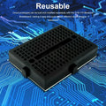1-10PCS SYB-170 Mini Solderless Prototype Breadboard 170 Holes Breadboard Prototype Board 35x47mm for Small DIY Kits
