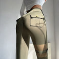 Cloud Hide COOL Girl Yoga Pants XS Gym Fitness Leggings for Women High Waist Sports Trousers Tights Workout Bike Sports Clothing